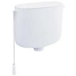 NICOLL Réservoir Haut 6l Blanc Avec Mécanisme Simple Fixation Murale 0704014