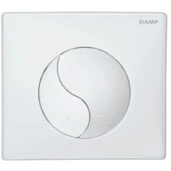 Plaque YIN YANG Blanche Siamp