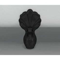 Lot De 4 Pieds De Baignoire L1B Type Patte De Lion Noirs