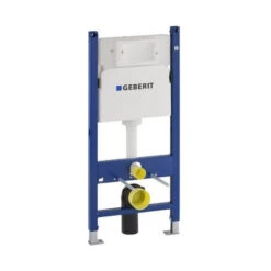 Geberit DUOFIXBasic Pour Toilettes Suspendues, Avec Réservoir Delta, Pour Boutons De Commande Delta (111.153.00.1)
