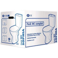 Pack WC 3/6L ROCA SOPHIA Sortie Horizontale - Blanc -Geberit || Grohe || ALLIBERT Soldes 14648052 3
