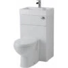 Hudson Reed - Toilette WC Avec Lave Main Intégré - Design Moderne Minimaliste -Geberit || Grohe || ALLIBERT Soldes 1516066 1