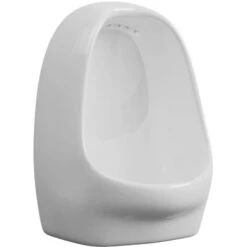 Urinoir Suspendu Avec Valve De Chasse D'eau Céramique Blanc VidaXL -Geberit || Grohe || ALLIBERT Soldes 15382801 5