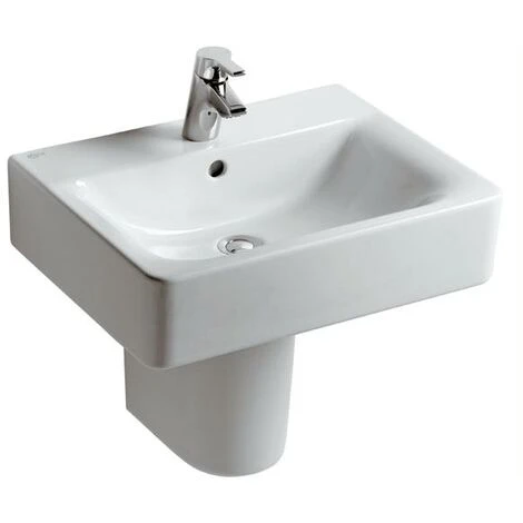 Ideal Standard Connect Cube Cube Lave-mains Lavabo 400mm E7137, Coloris: Blanc - E713701 3 Ideal Standard Connect Cube Cube Lave-mains Lavabo 400mm E7137, Coloris: Blanc - E713701