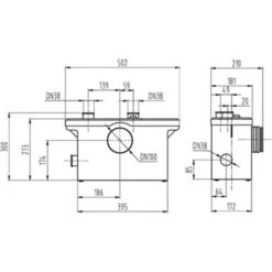 Bc-elec - MP600 Pompe De Relevage, Broyeur Sanitaire 600W WC Douche -Geberit || Grohe || ALLIBERT Soldes 16999572 3