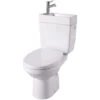 WC à Poser Avec Lave-mains Intégré Sans Bride Sortie Horizontale Opale -Geberit || Grohe || ALLIBERT Soldes 17858033 1