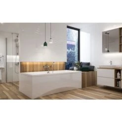 Baignoire Rectangulaire 150x75 Cm INTRO à Encastrer En Acrylique + Tablier Central -Geberit || Grohe || ALLIBERT Soldes 1787143 4