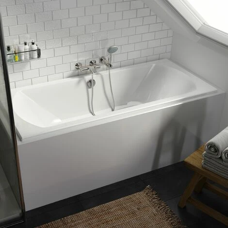 ALLIBERT Baignoire Rectangulaire Double Dos DIVA DUO 180 X 80 Cm 4 ALLIBERT Baignoire Rectangulaire Double Dos DIVA DUO 180 X 80 Cm – Image 2