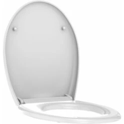 ALLIBERT Abattant WC à  Fermeture Progressive Et Déclipsable BOREO Blanc -Geberit || Grohe || ALLIBERT Soldes 18215913 5