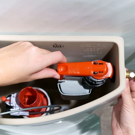 Mécanisme WC Double Chasse Tronic Et Robinet Flotteur Jollyfill 4 Mécanisme WC Double Chasse Tronic Et Robinet Flotteur Jollyfill – Image 2