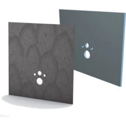 Kit Habillage+finition Bâti-support Wedi I-Board Concrete Gris