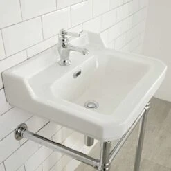 Lavabo Rétro Sur Pied 56cm Old London -Geberit || Grohe || ALLIBERT Soldes 1934457 3