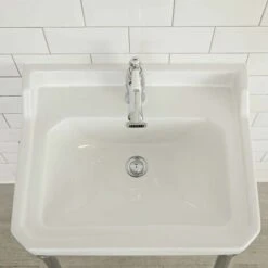 Lavabo Rétro Sur Pied 56cm Old London -Geberit || Grohe || ALLIBERT Soldes 1934457 4
