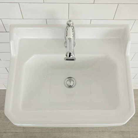 Hudson Reed - Lavabo Sur Pieds - Design Rétro Old London - 50CM 5 Hudson Reed - Lavabo Sur Pieds - Design Rétro Old London - 50CM – Image 3