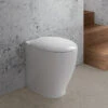Domus Falerii Mascalzone WC Dos Au Mur Avec Profondeur Réduite De 48 Cm Avec Siège Soft Close -Geberit || Grohe || ALLIBERT Soldes 19905838 1