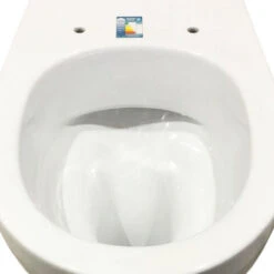 WC Suspendu Ceramica Azzurra Pratica Avec Siège Thermodurcissable -Geberit || Grohe || ALLIBERT Soldes 20129314 3