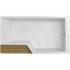 Baignoire Bain Douche 150 X 60/80 - Version Droite JACOB DELAFON Neo Acrylique -Geberit || Grohe || ALLIBERT Soldes 2240176 1