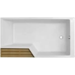 Baignoire Bain Douche 150 X 60/80 - Version Droite JACOB DELAFON Neo Acrylique