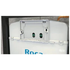 Roca Pack Bâti-support ROCA ACTIVE + WC SM26 Sans Bride + Abattant Softclose + Plaque De Commande Blanche (RocaActiveSM26-1) -Geberit || Grohe || ALLIBERT Soldes 23084432 5