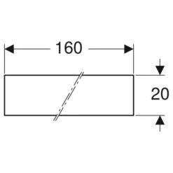 Kit D'isolation Phonique Geberit Pour Lavabo, Grand