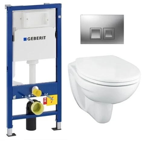 Geberit Pack Bati Support DuofixBasic + WC SuspenduPorcher Sans Bride + Plaque Geberit DELTA50 Chrome Mat (PorcherGeb2) 3 Geberit Pack Bati Support DuofixBasic + WC SuspenduPorcher Sans Bride + Plaque Geberit DELTA50 Chrome Mat (PorcherGeb2)
