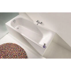 Kaldewei Eurowa Baignoire Droite Avec Pieds 170 X 70 Cm En Acier émaillé, Blanc Alpin (119800010001-SET) -Geberit || Grohe || ALLIBERT Soldes 25955384 4