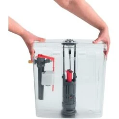 Ensemble Chasse D'eau Mécanisme WC à étrier Wirquin One Et Robinet Flotteur Jollyfill 10 Ensemble Chasse D'eau Mécanisme WC à étrier Wirquin One Et Robinet Flotteur Jollyfill -Geberit || Grohe || ALLIBERT Soldes 26408046 4