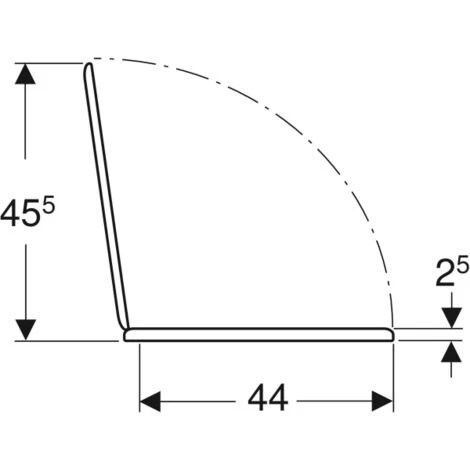 Abattant Wc Bastia GEBERIT - 00074600000 4 Abattant Wc Bastia GEBERIT - 00074600000 – Image 2