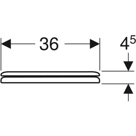 Abattant Wc Bastia GEBERIT - 00074600000 6 Abattant Wc Bastia GEBERIT - 00074600000 – Image 4