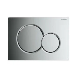 Plaque De Commande Sigma01GEBERIT Chromé Brillant - 115.770.21.5