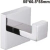 Crochet De Serviette De Bain En Acier Inoxydable Carré Vêtements Serviette Manteau Crochet De Robe Armoire Placard Porte Éponges Cintre Pour Salle De Bain Cuisine Garage Robuste Fixé Au Mur, Finition -Geberit || Grohe || ALLIBERT Soldes 28092070 1