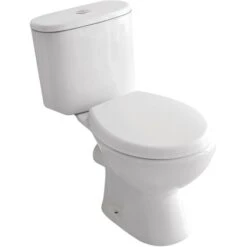 Pack WC TANAO Avec Bride Sortie Horizontale -H72,5xl36x66,5cm -Céramique Blanche