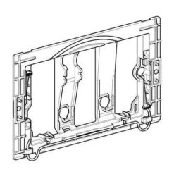 Cadre Support Pour Plaque De Déclenchement SIGMA Geberit -Geberit || Grohe || ALLIBERT Soldes 28263067 4