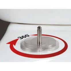 Idevit Abattant WC à Fermeture Douce Softclose Adaptable Sur La Plupart Des Cuvettes, Blanc (EASY2244) -Geberit || Grohe || ALLIBERT Soldes 28543337 4