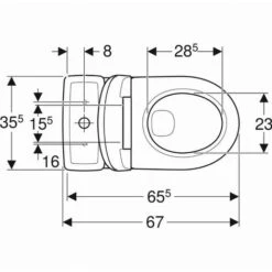 Pack WC Au Sol Renova GEBERIT - 501.756.00.1 -Geberit || Grohe || ALLIBERT Soldes 29548043 4