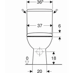 Pack WC Au Sol Renova GEBERIT - 501.756.00.1 -Geberit || Grohe || ALLIBERT Soldes 29548043 5