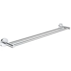 GROHE Double Barre Porte-serviettes 600mm ESSENTIALS Chromé 40802001