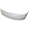 Tablier De Baignoire Gauche FANY - Tablier Motif Vague 160x90cm - ABS - Blanc -Geberit || Grohe || ALLIBERT Soldes 3115746 1