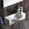Lave Main Rectangulaire Sans Trop Plein - Céramique - 45x25 Cm - Arum -Geberit || Grohe || ALLIBERT Soldes 3209227 1