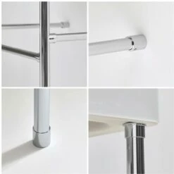 Hudson Reed Exton - Lavabo Sur Pieds Avec 1 Trou - 40cm X 29&445cm - Chromé 10 Hudson Reed Exton - Lavabo Sur Pieds Avec 1 Trou - 40cm X 29&445cm - Chromé -Geberit || Grohe || ALLIBERT Soldes 33094009 4