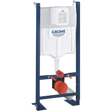 Grohe Pack WC Bâti Autoportant Rapid SL Avec Plaque Skate Air Chromée Et Set D'isolation Phonique (39145000-2) 4 Grohe Pack WC Bâti Autoportant Rapid SL Avec Plaque Skate Air Chromée Et Set D'isolation Phonique (39145000-2) – Image 2