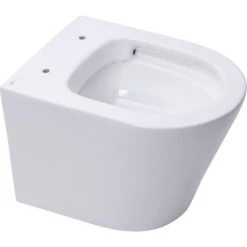 Swiss Aqua Technologies WC Suspendu Infinitio Sans Bride Et Fixations Invisibles + Abattant Frein De Chute (Infinitiorimless) -Geberit || Grohe || ALLIBERT Soldes 33837746 5