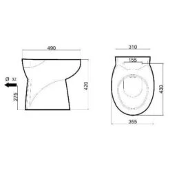 Aquacompact Silence - WC Broyeur Intégré - Fabrication Française -Geberit || Grohe || ALLIBERT Soldes 33957815 5