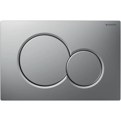 Plaque De Déclenchement 3/6L GEBERIT Sigma 01 - Chromé Mat 115.770.JQ.5 3 Plaque De Déclenchement 3/6L GEBERIT Sigma 01 - Chromé Mat 115.770.JQ.5