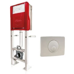 Bati-support NICOLL Pour WC Auto-portant - Polymère/acier Happy Support + Plaque - WBS2PAP