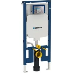 Geberit Duofix Bâti-support Extra-plat 114 Cm UP720, Gain De Place, Avec Réservoir à Encastrer Sigma 8 Cm (111.796.00.1)