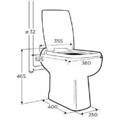 Aquacompact Design -WC Broyeur Intégré - Fabrication Française -Geberit || Grohe || ALLIBERT Soldes 35854769 5