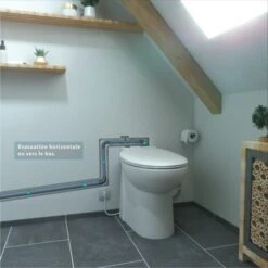 Aquacompact Start - WC Broyeur Intégré - Fabrication Française -Geberit || Grohe || ALLIBERT Soldes 35854770 3