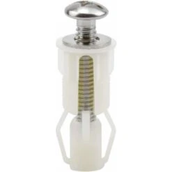 2PCS Vis D'expansion Pour Couvercle De Toilette Fixation Abattant WC, Vis Ensemble De Fixation Pièces De Rechange Pour Couvercle De Toilette -Geberit || Grohe || ALLIBERT Soldes 37321955 3