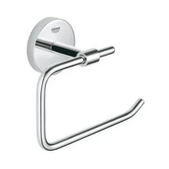 Grohe BauCosmopolitan Set D'accessoires Avec Brosse WC Murale + Dérouleur De Papier En Métal, Chrome (40463001-DUOESSENTIALS) -Geberit || Grohe || ALLIBERT Soldes 37658876 3